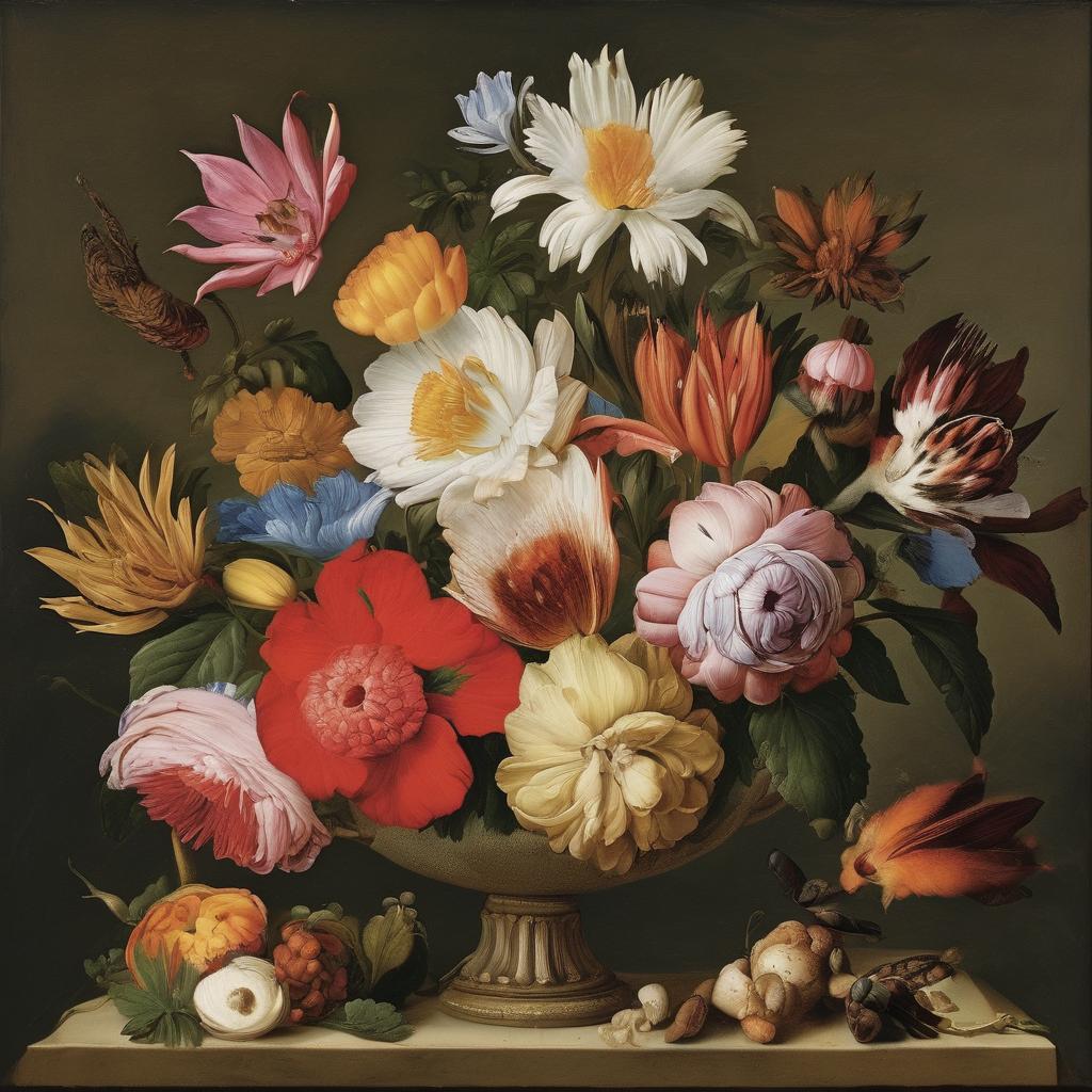 Το Στυλ και Οι Τεχνικές Ζωγραφικής του Ambrosius the Elder BOSSCHAERT